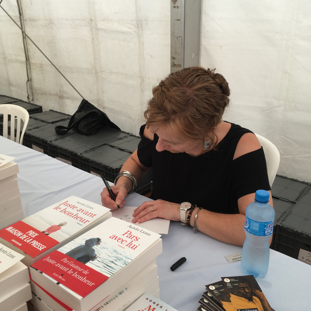 Une dédicace de Agnès Ledig